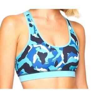 FourLaps Infinity Sports Bra Crisp Camo / Porcelain Medium